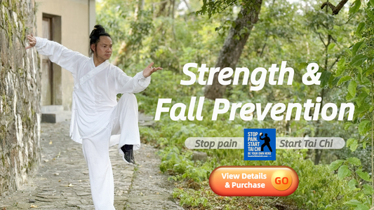 15-Minute Standing Tai Chi — quick, natural support for weak legs, unsteady steps, poor balance & fear of falling. Gentle, low-impact, science-based & safe