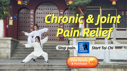 15-Minute Standing & Lying Tai Chi — Quick, natural relief for stiffness, dull/achy pain, throbbing & joint flare-ups. Gentle, low-impact, science-based & safe