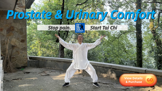 20-Minute Standing Tai Chi — Quick, natural relief for frequency, urgency, weak stream, incomplete emptying, pelvic pressure, and groin/testicular discomfort. Simple, gentle moves. Science-based & safe